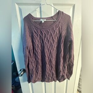 Women’s large purple Sonoma sweater